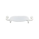 Schienale ergonomico wc, bidet bianco Goman D0300N/01