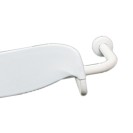 Schienale ergonomico wc, bidet bianco Goman D0300N/01