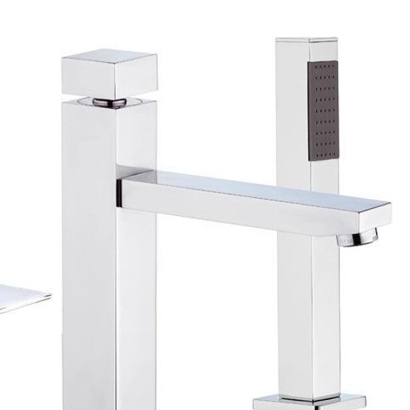 Rubinetto serie skyline con bocca quadra - serie skyline Daniel Rubinetterie SK691CR