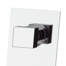 Rubinetto per doccia con deviatore unico - serie skyline Daniel Rubinetterie SK612D2CR