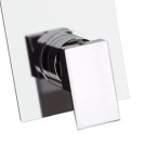 Rubinetto per doccia con deviatore unico - serie skyline Daniel Rubinetterie SK612D2CR