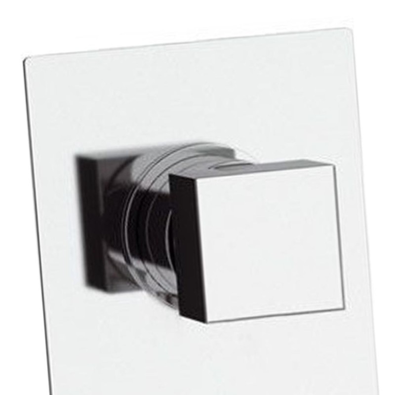 Rubinetto per doccia con deviatore a tre vie e sette posizioni - serie skyline Daniel Rubinetterie SK612D7CR