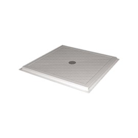 Piatto doccia 80x80 cm completo di piletta Goman D0141/01