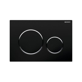 Placca nera per cassetta Geberit unica - Serie Sigma20 Geberit SCACAS0042PL