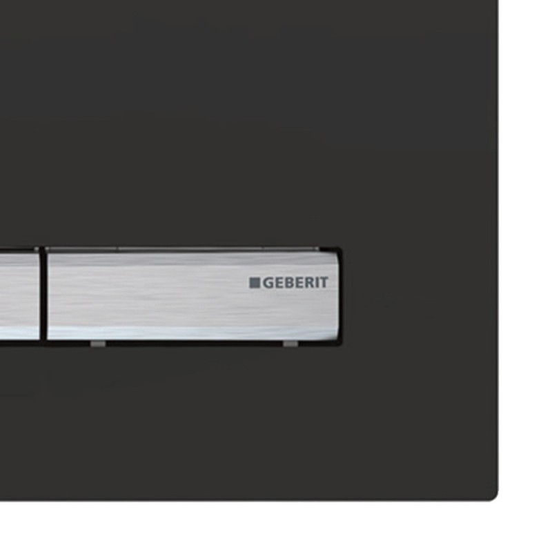 Placca nera per cassetta Geberit unica - Serie Sigma 50 Geberit SCACAS0127PL