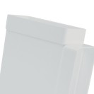 Raccordo a t rettangolare 55x110mm bianco per cappe Idrobric SFUASP0084BI