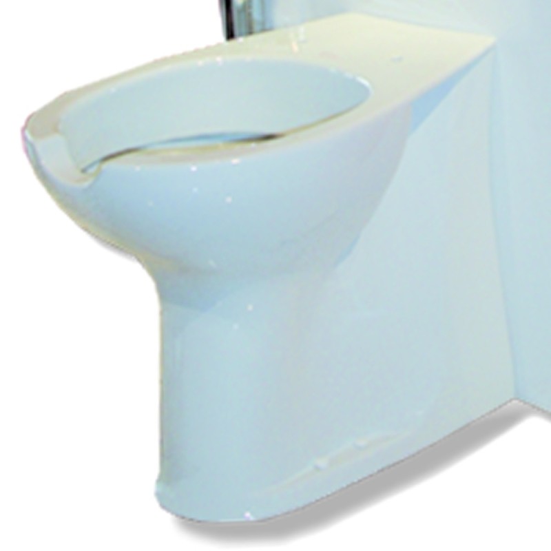 Parete attrezzata h60 cm con vaso a terra, miscelatore e doccetta Goman D0512/01