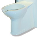 Parete attrezzata h60 cm con vaso a terra, miscelatore e doccetta Goman D0512/01