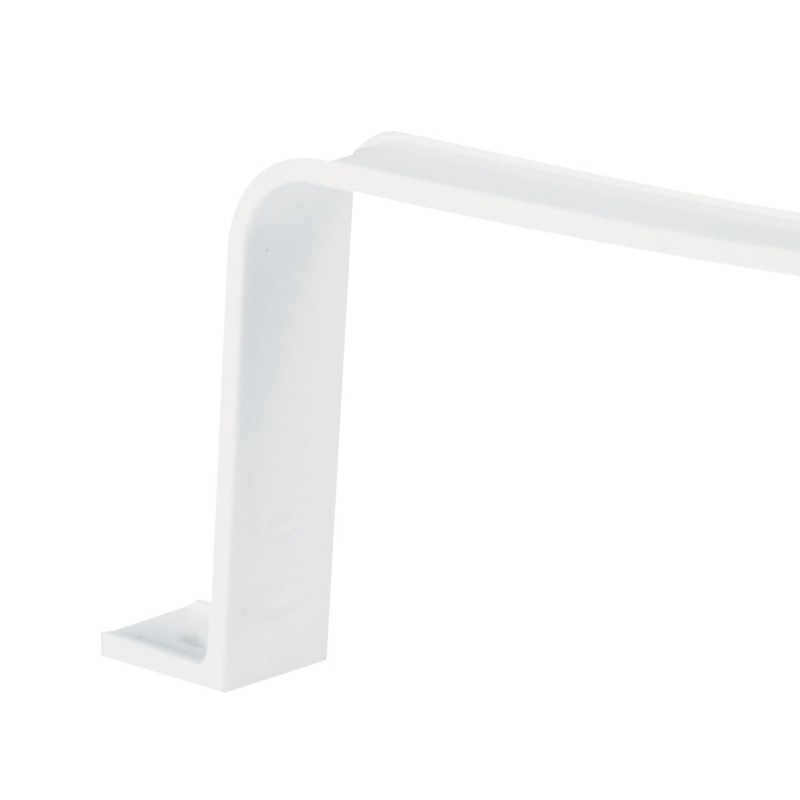 Collare rettangolare 55x220mm bianco per cappe Idrobric SFUASP0087BI