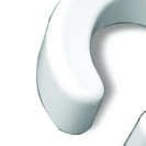 Sedile alza wc di 10 cm aperta frontalmente Goman D0122/01