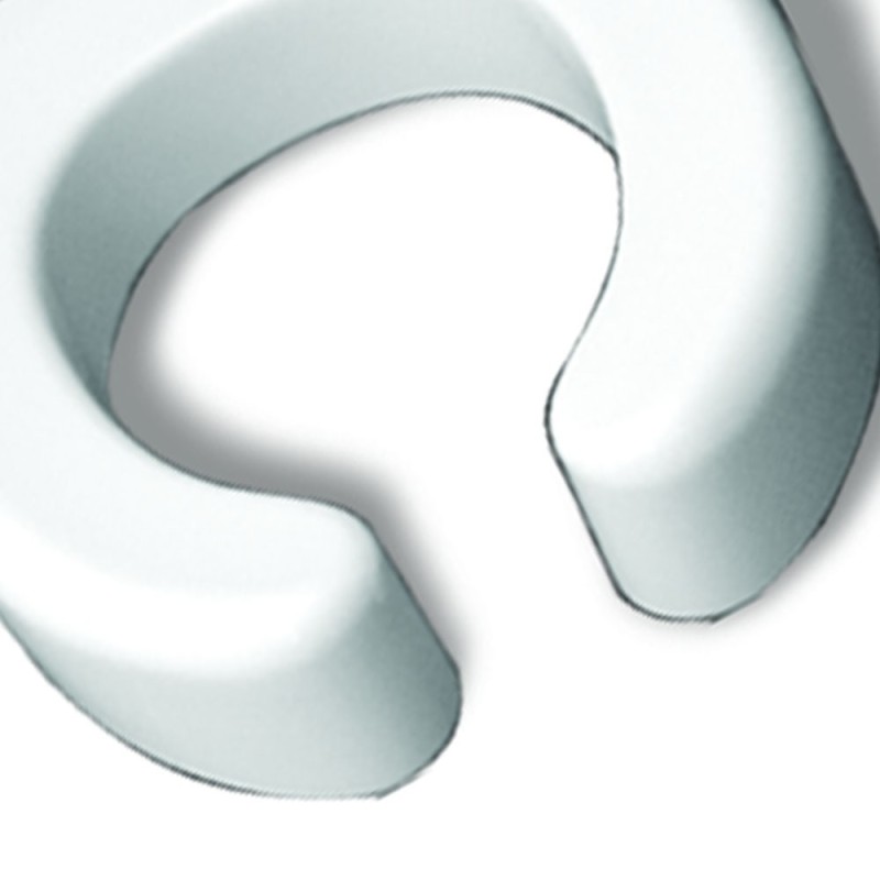 Sedile alza wc di 10 cm aperta frontalmente Goman D0122/01