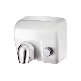 Asciugamani elettrico con pulsante bianco Goman D0ABP/01