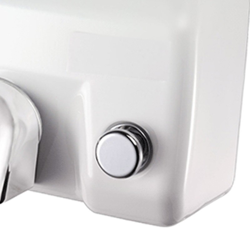 Asciugamani elettrico con pulsante bianco Goman D0ABP/01