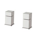 Miscelatore cube waterfall bordo vasca bocca con effetto multigetto Daniel Rubinetterie CU699CR