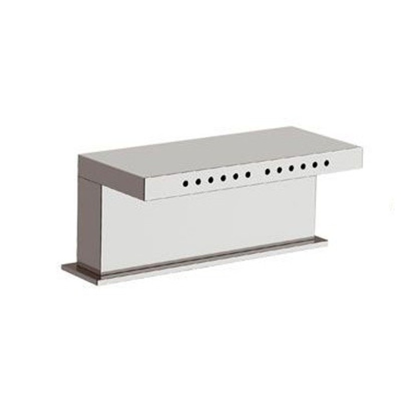 Miscelatore cube waterfall bordo vasca bocca con effetto multigetto Daniel Rubinetterie CU699CR