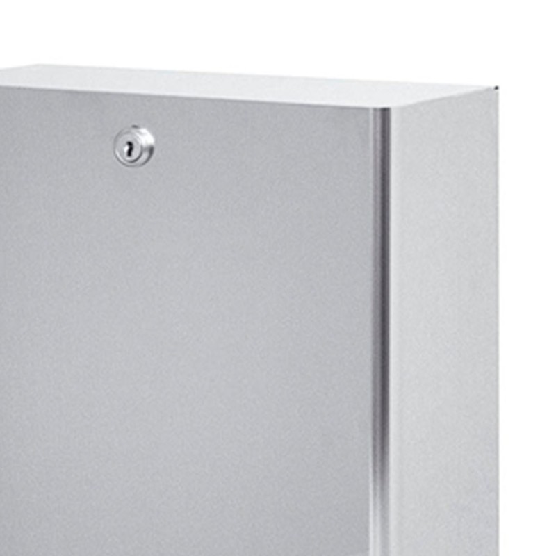 Dispenser salviette a parete in inox lucido Goman H0950/99