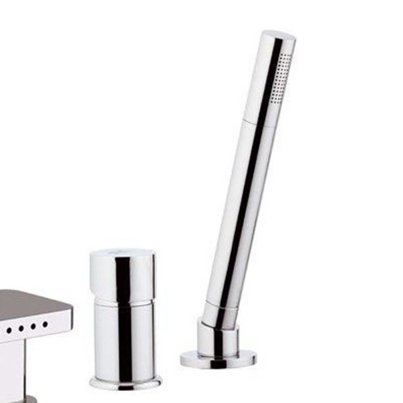Miscelatore monocomando bordo vasca dotato di bocca multigetto - serie suvi Daniel Rubinetterie S20699CR