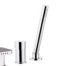 Miscelatore monocomando bordo vasca dotato di bocca multigetto - serie suvi Daniel Rubinetterie S20699CR