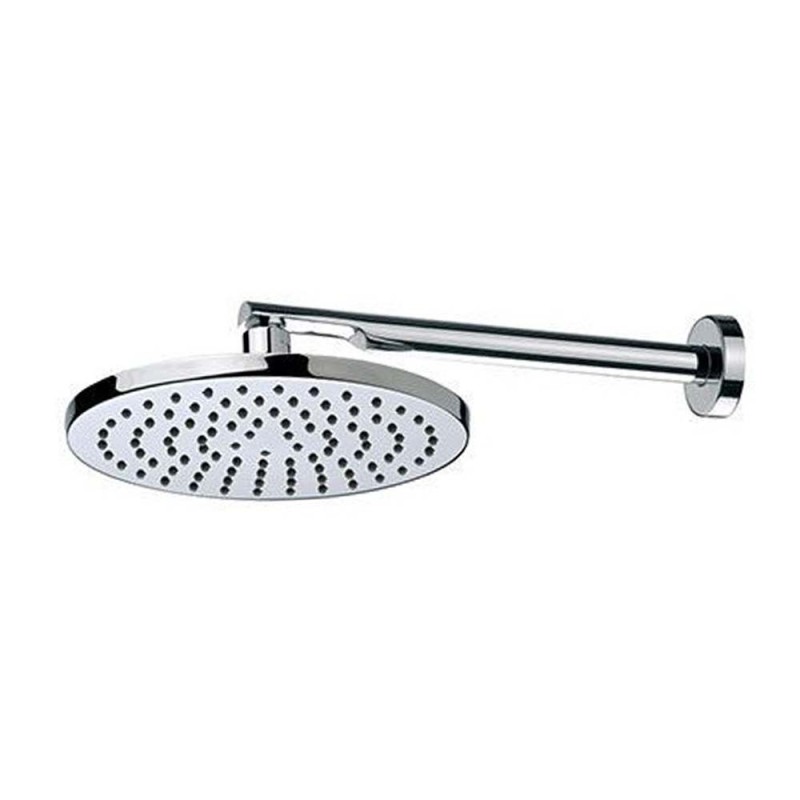 Set completo doccia dotato di soffione minimale anticalcare dotato supporto lusso - serie suvi Daniel Rubinetterie S20615ZCR