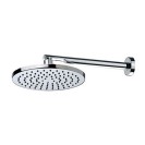 Set completo doccia dotato di soffione minimale anticalcare dotato supporto lusso - serie suvi Daniel Rubinetterie S20615ZCR