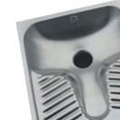 Wc turca da appoggio inox Goman DX400S/99