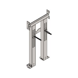 Supporto universale x wc bidet sospesi per interasse cm 40 Goman STF03/01
