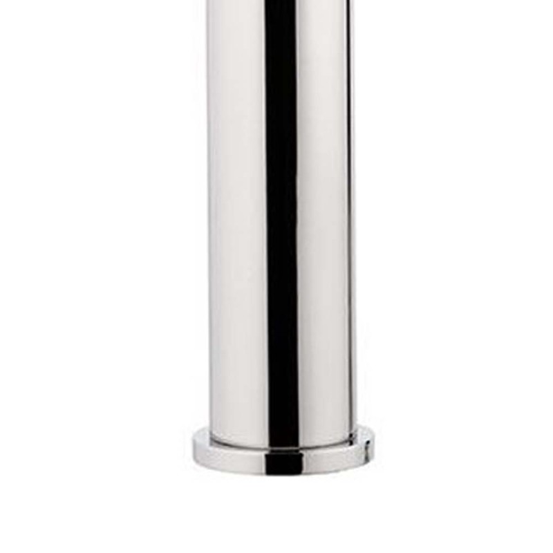 Rubinetto per lavello cucina con canna girevole. serie suvi, design minimale e tondeggiante Daniel Rubinetterie S20608CR