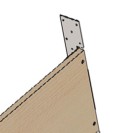 Tavola in multistrato h30 cm interasse 60 cm Goman STF11/01
