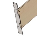 Tavola in multistrato h30 cm interasse 60 cm Goman STF11/01