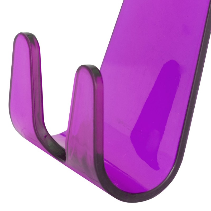 Appendiabiti per scaladasalviette con doppio gancio color fucsia. Aquasanit A110200FX