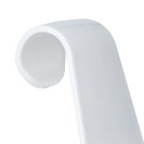 Appendiabito color bianco con doppio gancio, per scaldasalviette Aquasanit A110200WW