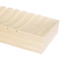 Portasaponetta serie cool da appoggio color legno chiaro Aquasanit QE3110LE