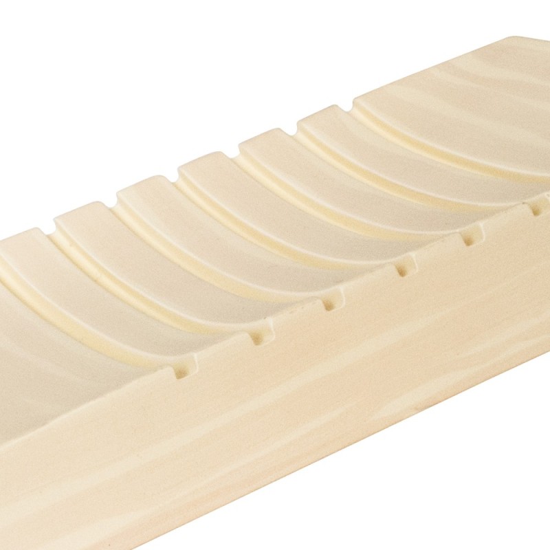 Portasaponetta serie cool da appoggio color legno chiaro Aquasanit QE3110LE