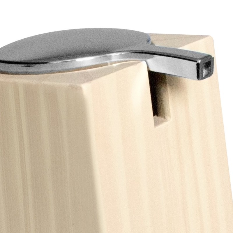 Dispenser sapone serie cool color legno chiaro Aquasanit QE3120LE