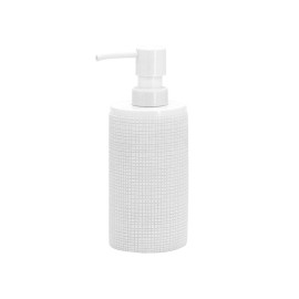 Dispenser serie next, color bianco con particolare lavorazione quadrettata Aquasanit QE4120WW