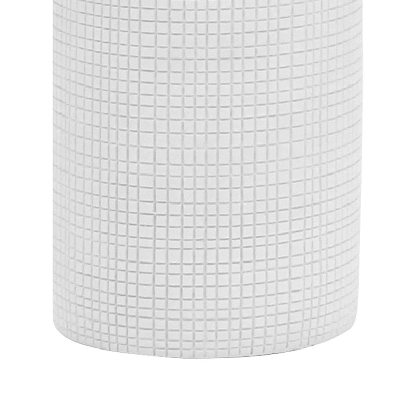 Dispenser serie next, color bianco con particolare lavorazione quadrettata Aquasanit QE4120WW