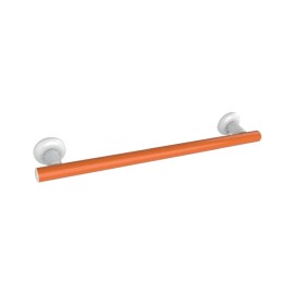 Maniglia sicurezza cm. 60 color arancio per bagni disabili e anziani Goman LEO-M60/65