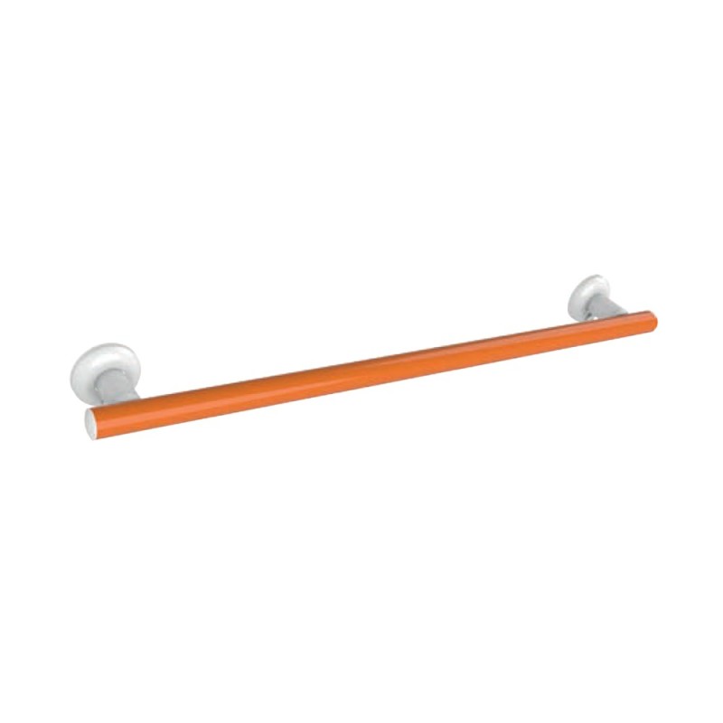 Maniglia di sicurezza bagni disabili cm 80 arancio Goman LEO-M80/65