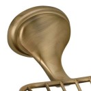 Porta sapone vecchio ottone revival Daniel Rubinetterie REPS95263