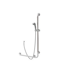 Goman maniglia inox con saliscendi 60x120 Goman D0032/01