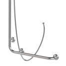 Goman maniglia angolare e laterale inox lucido Goman D0032/93