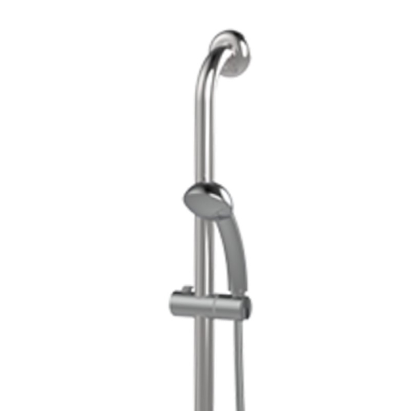 Goman maniglia angolare e laterale inox lucido Goman D0032/93