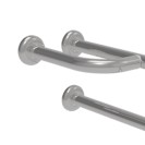 Barra maniglione fissa cm 60 con rinforzo inox Goman XB02U/93