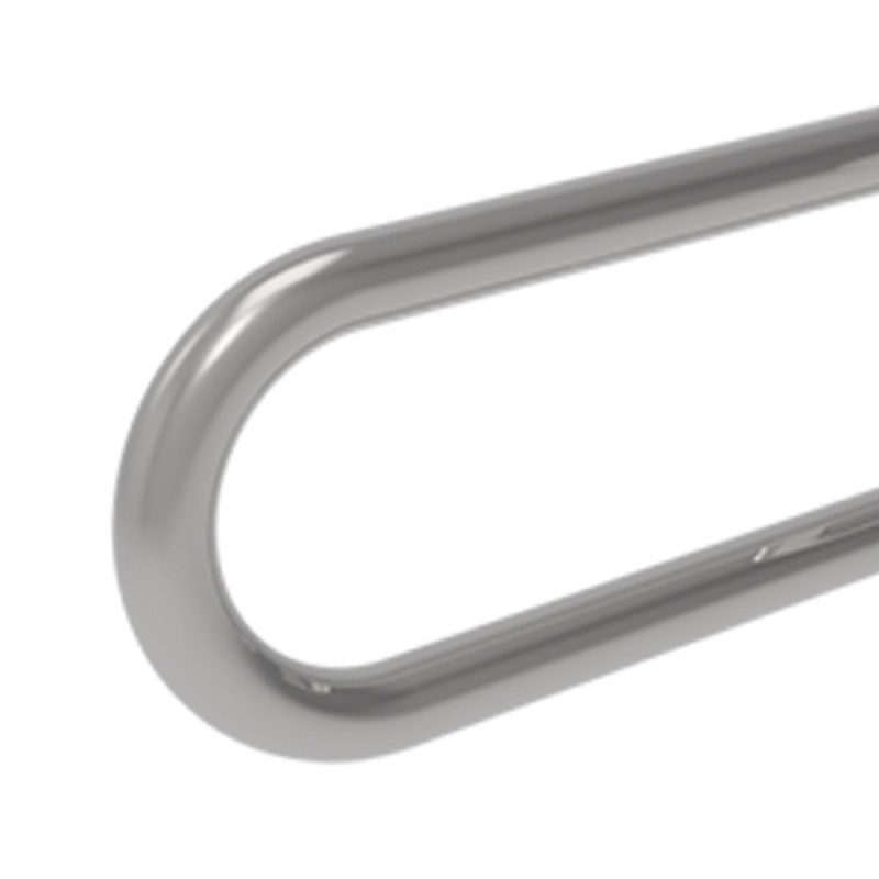 Barra maniglione fissa cm 60 con rinforzo inox Goman XB02U/93