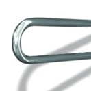 Maniglione barra ribaltabile con piastra lunga cm 60 inox lucido Goman XB12/93