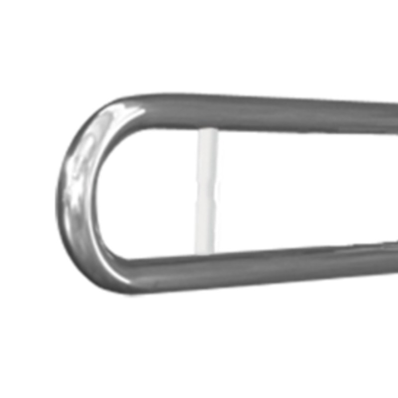 Maniglione barra ribaltabile con piastra lunga e porta rotolo cm 70 inox lucido Goman XB71/93