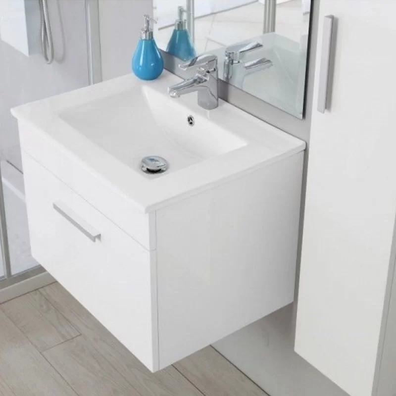 mobile bagno 60 cm bianco