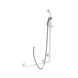 Maniglia di sicurezza con saliscendi e doccino cm.60x110, goman Goman AN-032/01