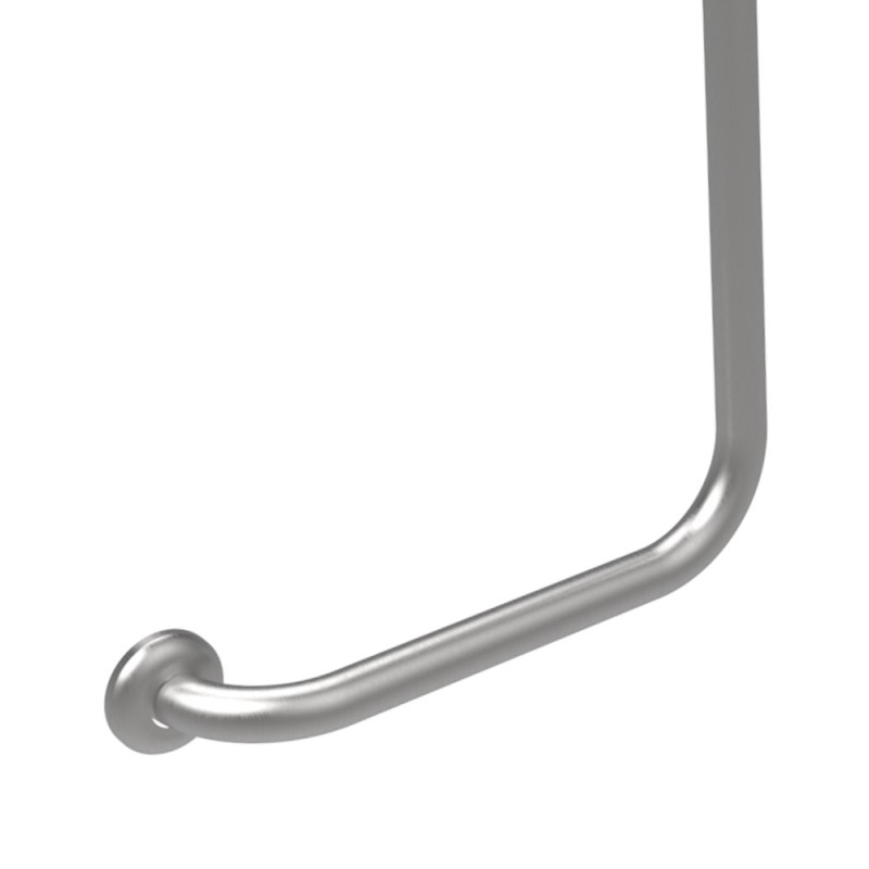 Maniglione disabili 35x65 inox satinato goman Goman X3565D/91