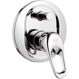 Rubinetto incasso vasca/doccia con deviatore remer - serie kiss Remer K09